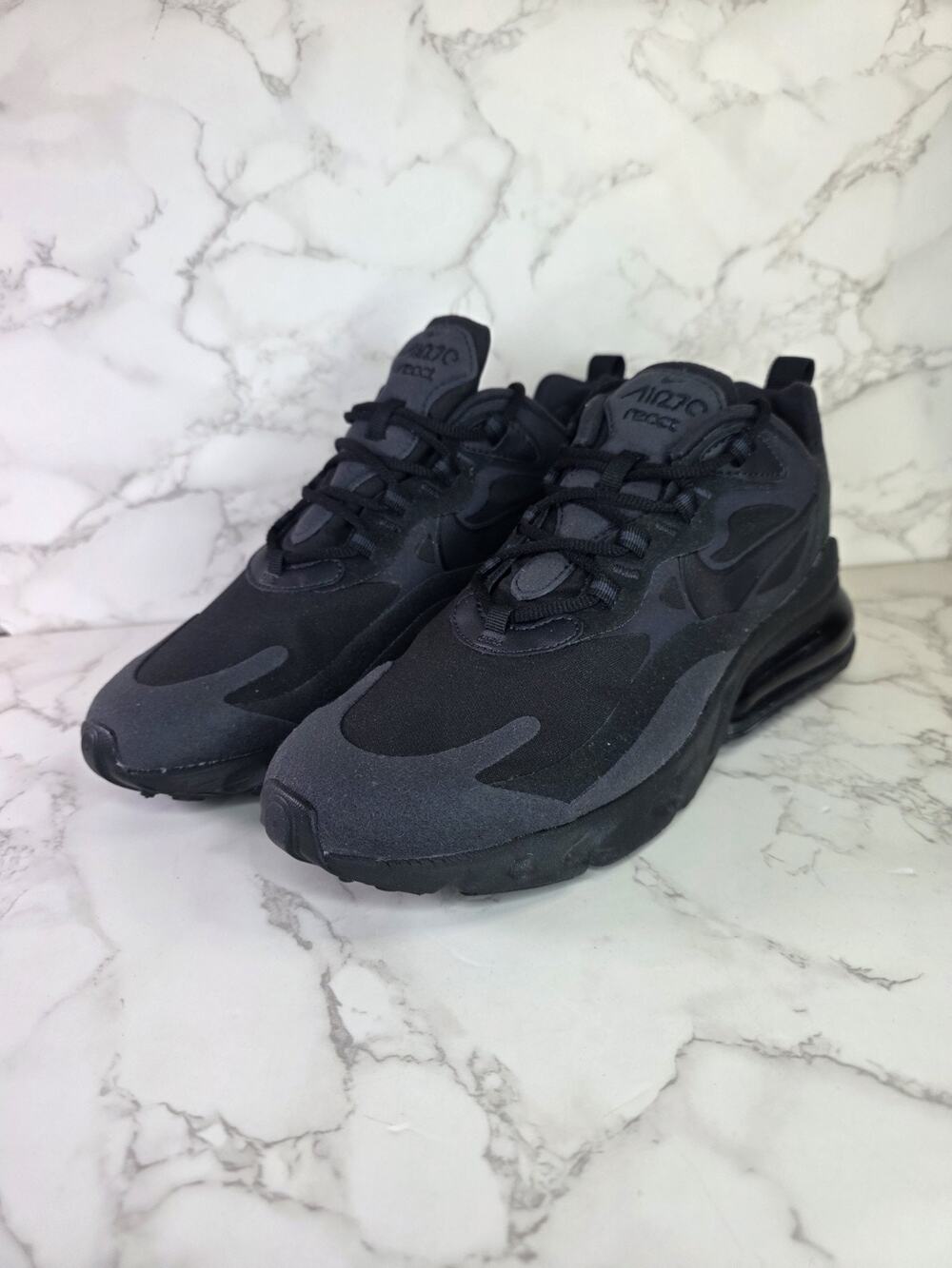 Nike Air Max 270 React 'Black Oil CI3866-003 Men’s Size 8.5 New
